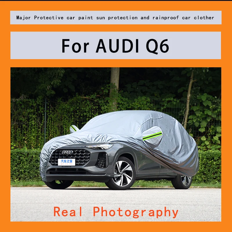 

Suitable for AUDI Q6 car sunshades, waterproof, snow proof, dustproof, cold resistant, UV free protection car covers