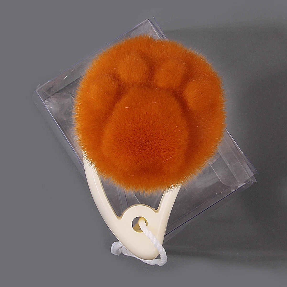 Nouveau produit: 1 pièces boîte transparente ensemble chat patte impression brosse de nettoyage des ongles douce, un outil à ongles portable de voyage multifonctionnel