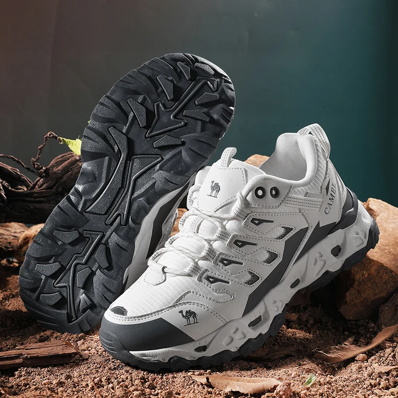 Herren Outdoor-Sneaker, Sportschuhe, Wanderschuhe, rutschfeste Trekking- und Campingschuhe, Trainingsschuhe, Laufschuhe, atmungsaktive Kletterschuhe, Trail-Schuhe. – Detail 3
