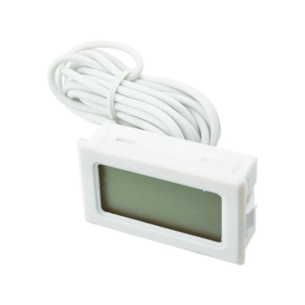 PTPM-10 Digital LCD Thermometer Hygrometer Temperature Sensor with 2m Cable Weather Station Diagnostic-tool Thermal Regulator