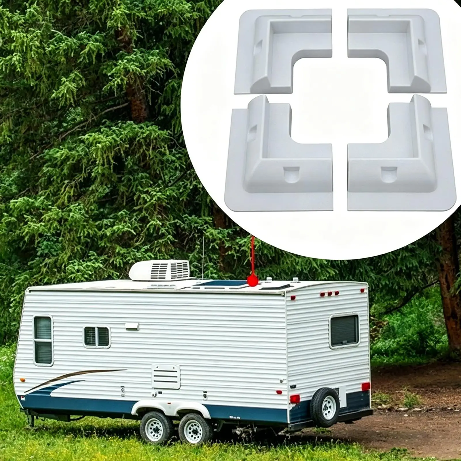 Solar Panel Brackets Caravan Accessories Solar Photovoltaic Panel Stand For Drivers Installers Dwellers Contractors Cabin Farm