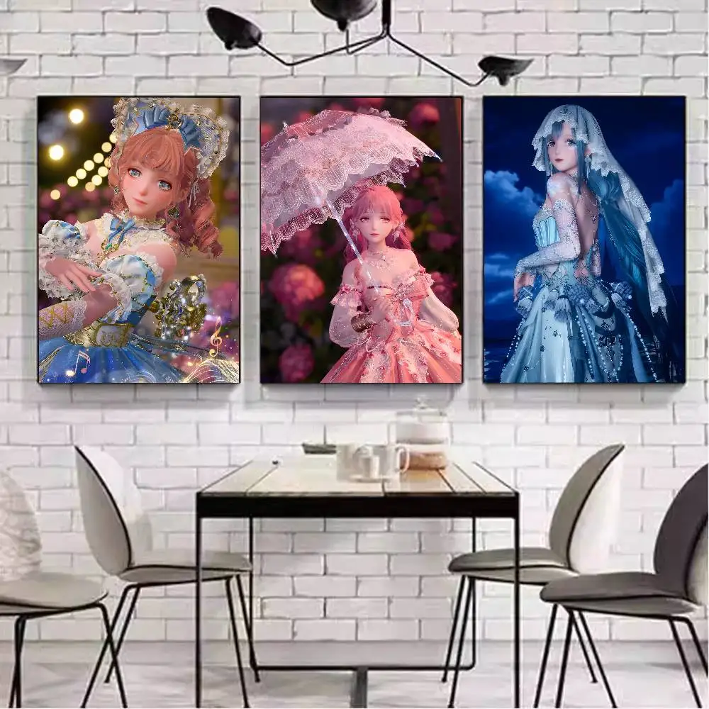 ملصق فني لملصق فيديو آي إنفينيتي نيكي مع مطبوعات لتزيين غرفة النوم وغرفة المعيشة #6