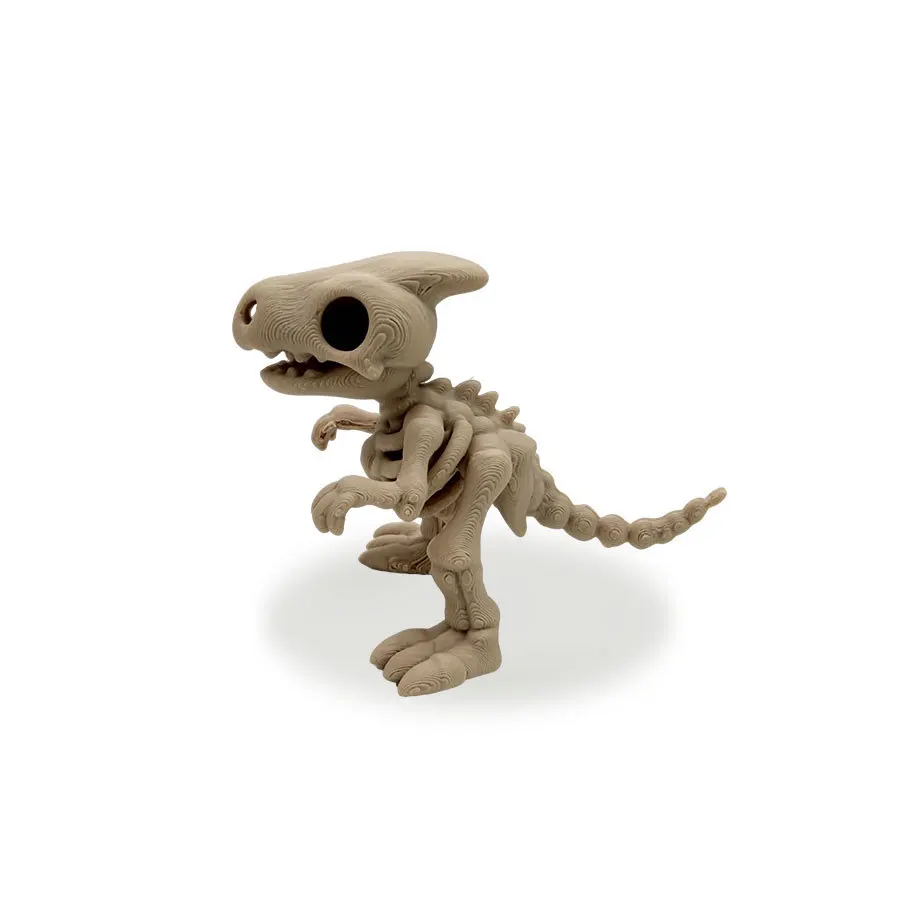 8cm 3D Printed Skeleton Animals Halloween Desktop Ornament Joints Movable Animals Living Room Home Office Craft Christmas XXL