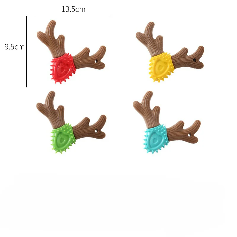 Pet Chew Toy Dog Chewable Antlers Toy for Boredom Dog Aggressive Chewer Dog Bite Exercise Toy Christmas Drop Shipping