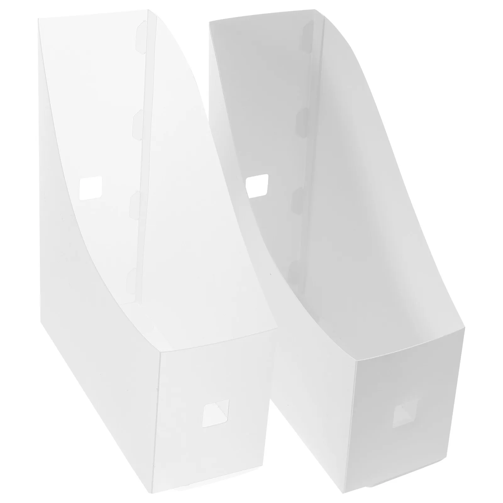 

Набор из 2 органайзеров для файлов: настольная подставка для документов, держатель для журналов, коробка для хранения офисных документов