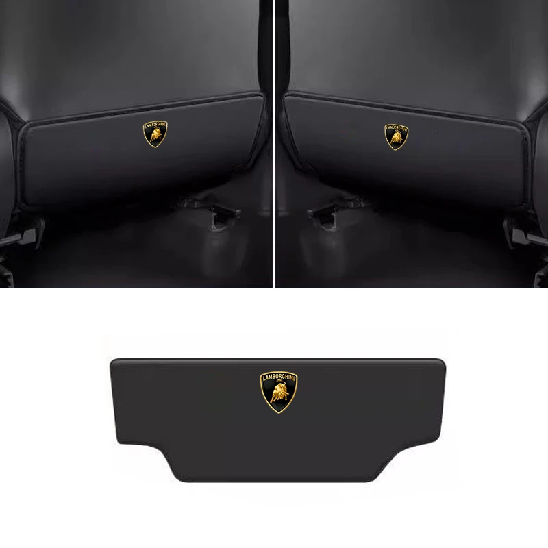Protector de respaldo de asiento de coche, alfombrilla antipolvo y antipatadas para Lamborghini LP570 LP610 Urus LP700 LP770 Gallardo Aventador, 1 unidad