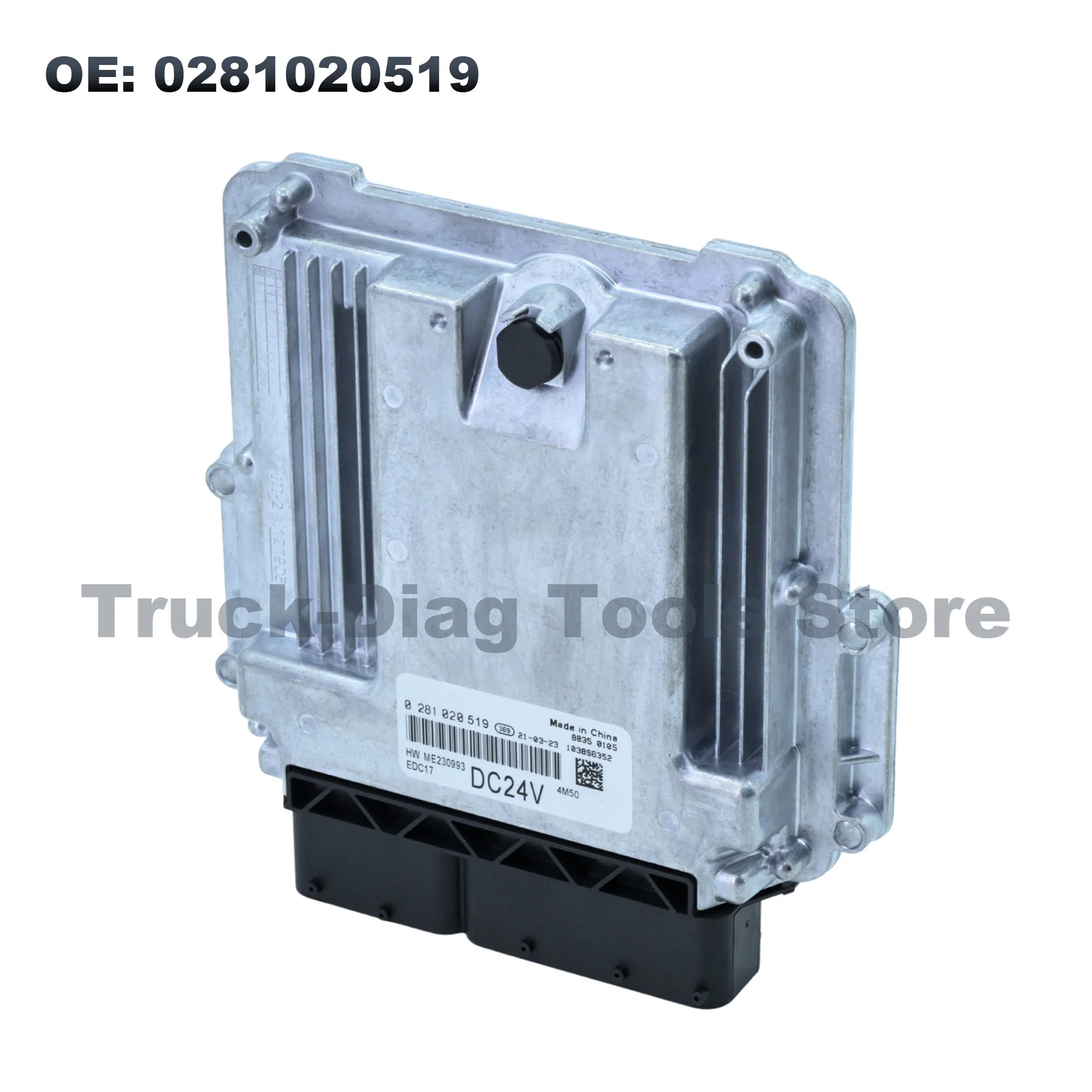 0281020519 ECM EDC17 Diesel Engine Control Module For Fiat Ducato 2.8 JTD, Replacement, Programmable 12 Months Warranty
