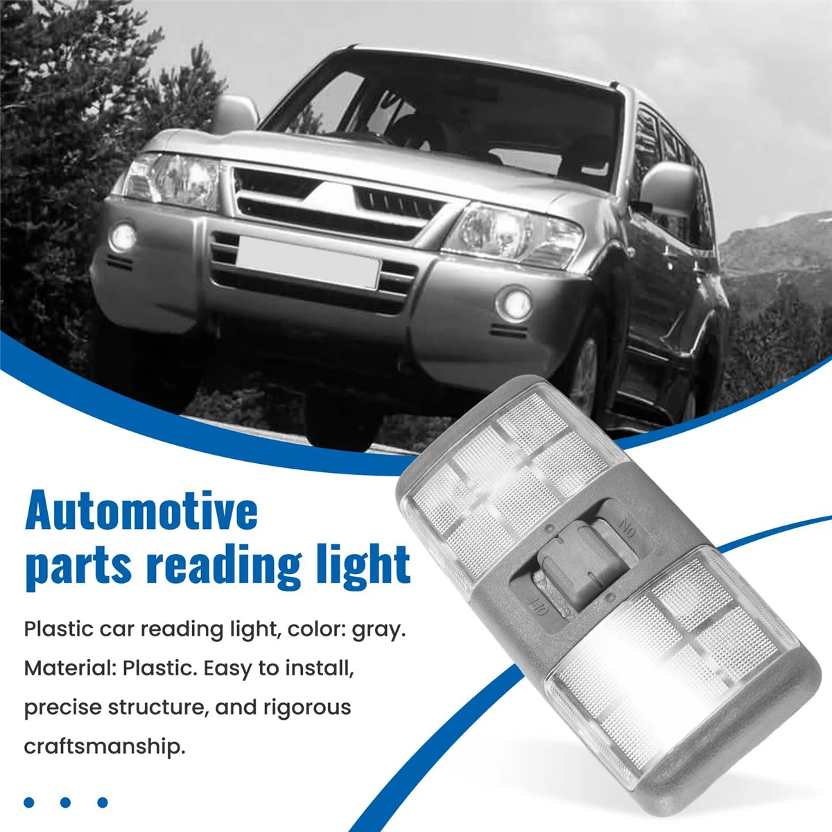 Luz de techo Interior para coche, lámpara de lectura MB774928 para Montero V31 V32 V33 V43 1990 - 2003 2004