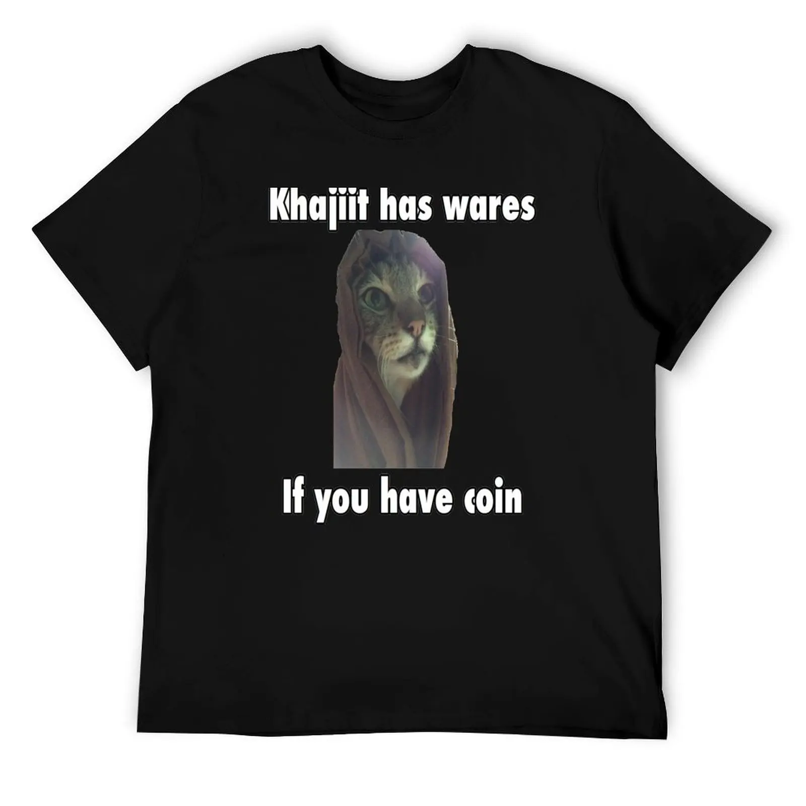 كاجييت لديهم أدوات إذا كان لديك عملة Skyrim meme الأكبر التمرير تي شيرت g رجل تي شيرت للرجال تي شيرت رجل القطن تي شيرت