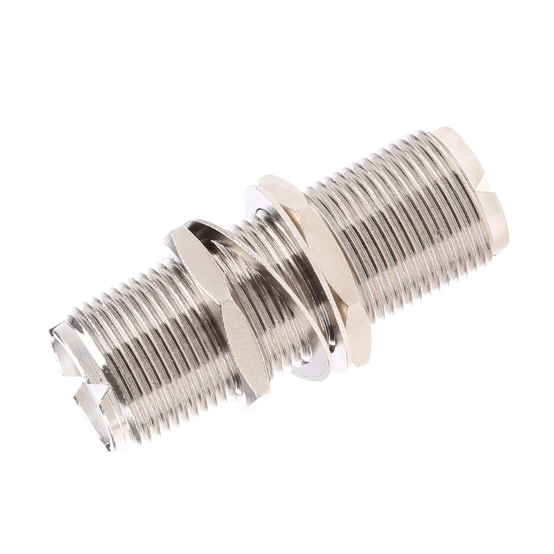 UHF гнездо до UHF гнездо перегородка RF коннектор крепление панели CB радио адаптер