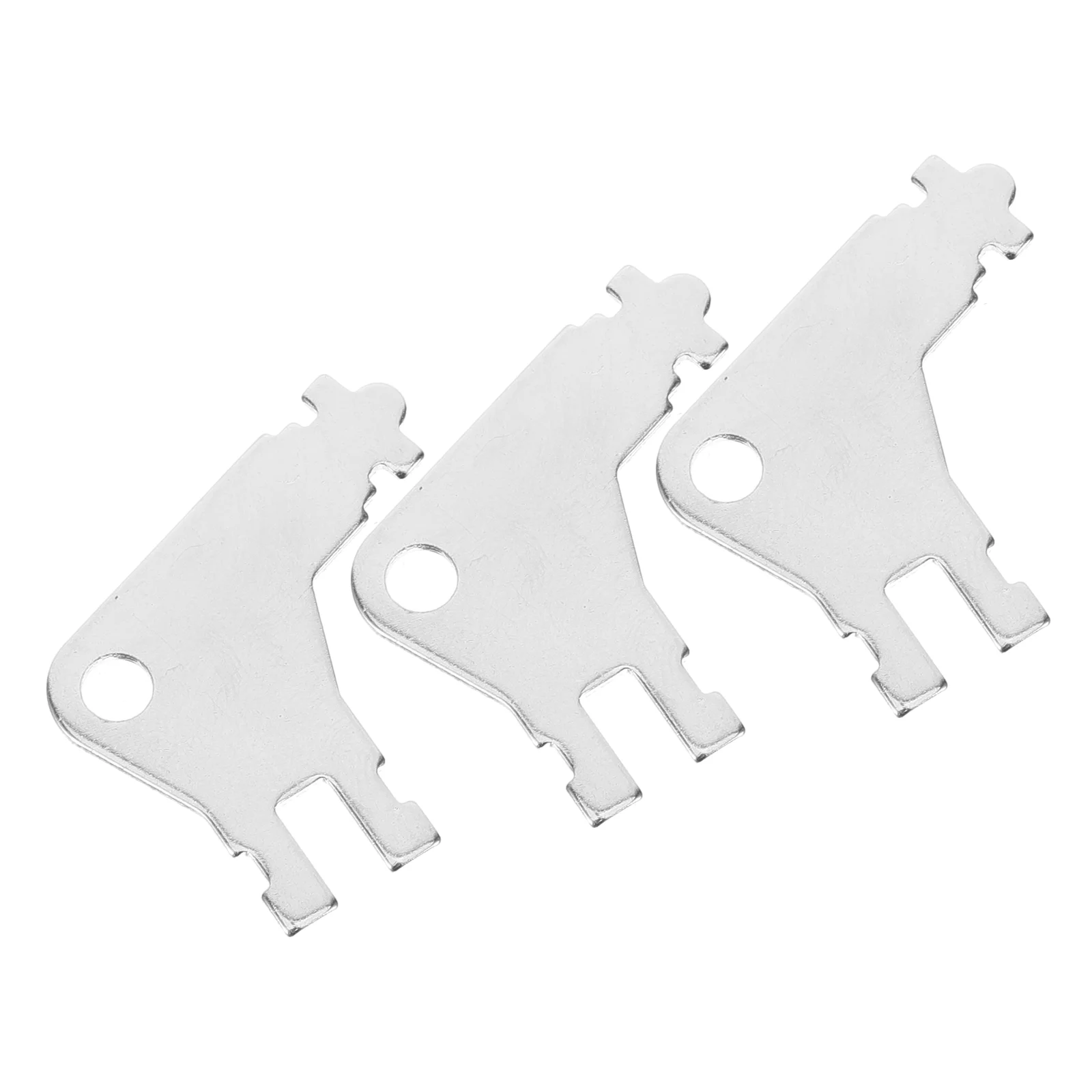 

3 Pcs Toilet Paper Dispenser Towel Key Replacement Metal Universal Commercial Tissue