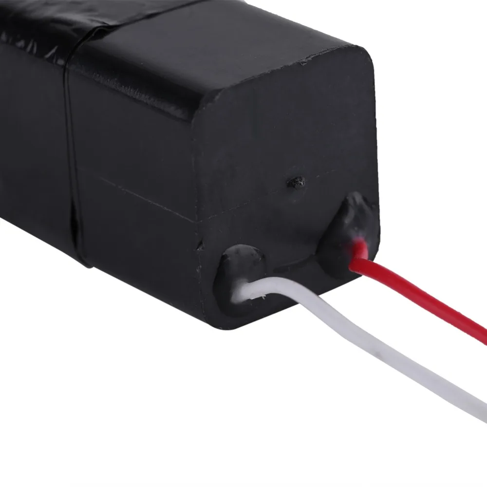 

Высоковольтный генератор постоянного тока 3.6В/4.8В, 1800мА, 50*20*18мм, модуль высоковольтной дуги 40кВ-50кВ, модуль зажигания переменного тока, системы зажигания