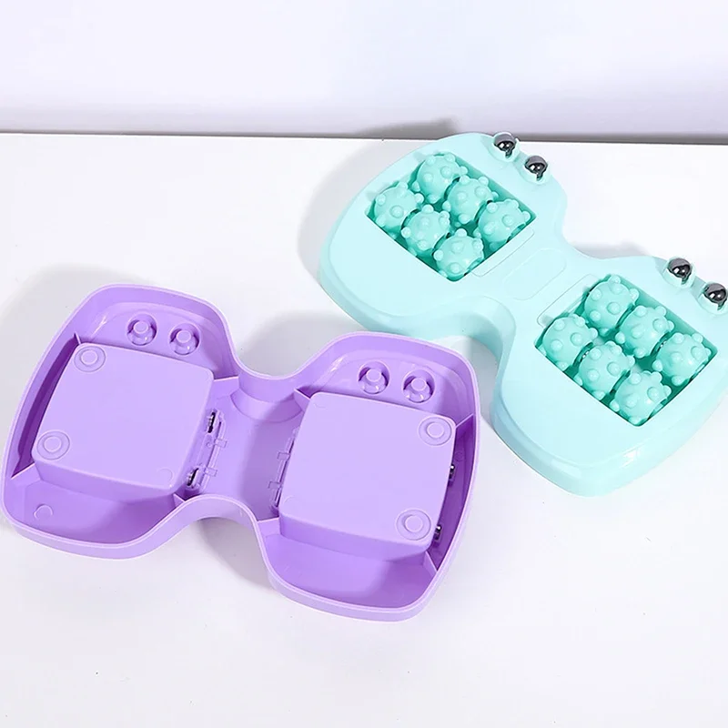 

Foot Roller Massager Foot And Leg Massage Magnetic Bead Multi-Point Acupoint Ball For Plantar Pain Relief Reflexology Tool