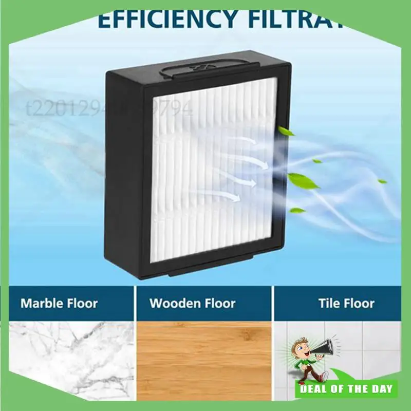 -ABPO 7 قطع لأجزاء ملحقات فلتر HEPA Irobot Roomba Combo J7+ جهاز آلي لتنظيف الأتربة