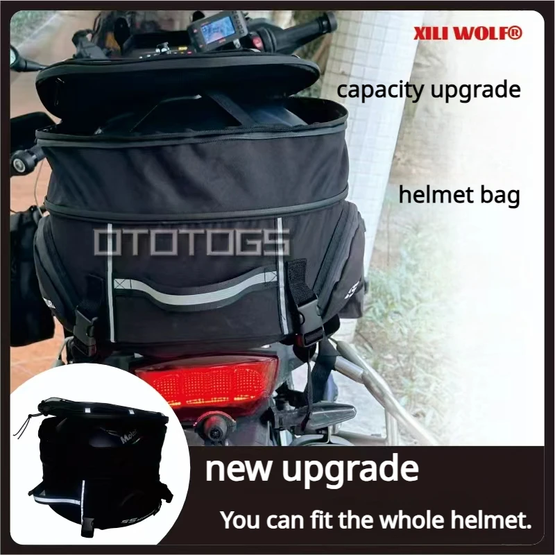 For BMW R1200GS R1250GS F 800 GS GSA F900 XR R1200RS R 1250 GS Adventure LC Motorcycle Bags Saddlebag Tailbag Tail Bag Top Bags