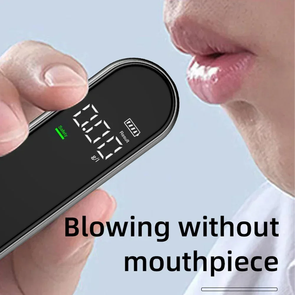 

New Breath Alcohol Tester Breathalyzer Alcoholimetro Digital For Home Display Drunk Driving Car Electronics