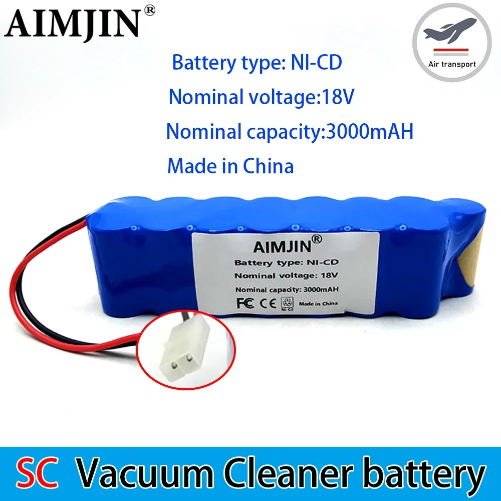 

18V SC for-Rowenta Ni-CD Battery Pack 3000mAh CD Vacuum Cleaner RH8771 or Tefal Cyclone Extreme Vacuum Cleaner Battery P102