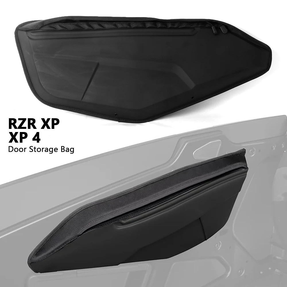 

UTV Left & Right Side Door Bag Storage Bag Black New For Polaris RZR XP / 4 1000 Sport Premium Ultimate 2024 2025