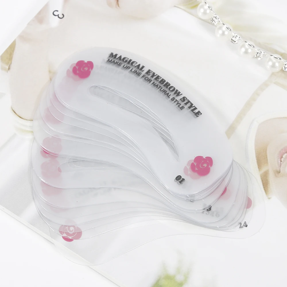 Eyebrow Shaping Kit Easy To Use Innovative Design Define And Shape Eyebrows Eyebrow Shaping Tools Top-rated Shaping Stencils