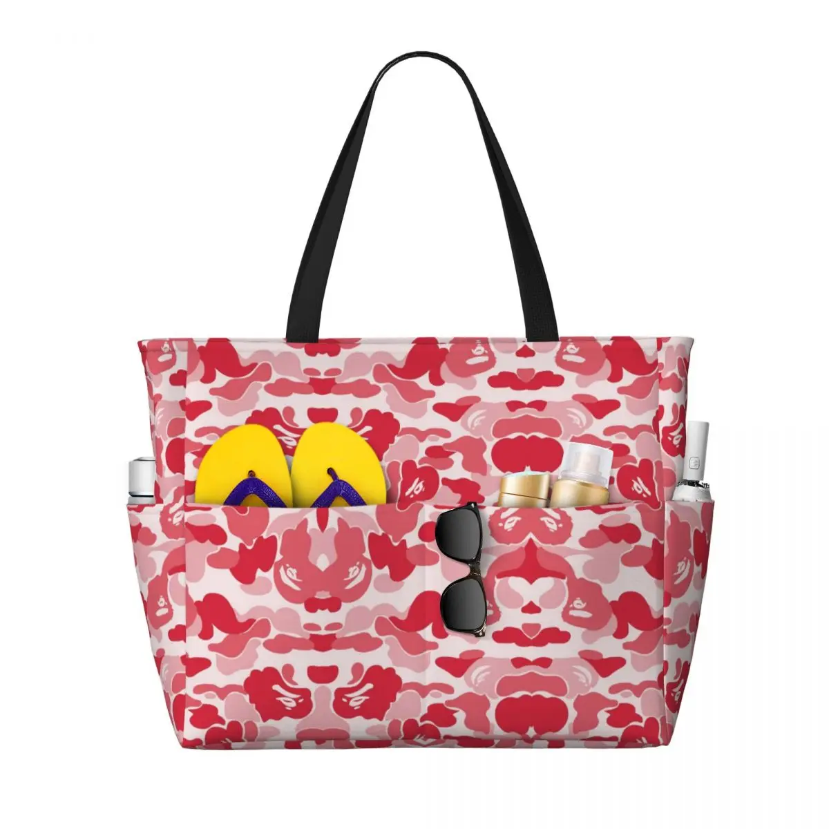 Large Summer Beach Bag Ideal for Beach, Be Similar APE-Bape Travel, & Camping