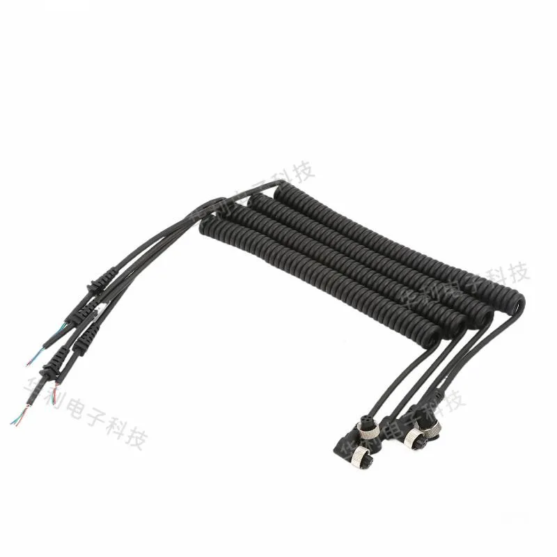 Aviation Plug GX12-2 3 4 5 6 Core Injection Spring Wire M12 Waterproof Wire Connector