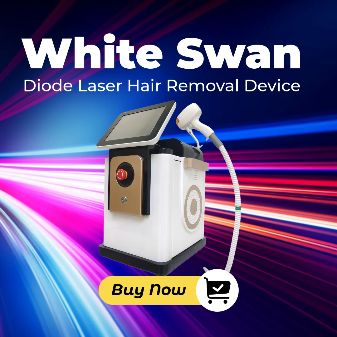 Latest portable diode laser hair removal device ice titanium painless permanent 4000W 2025