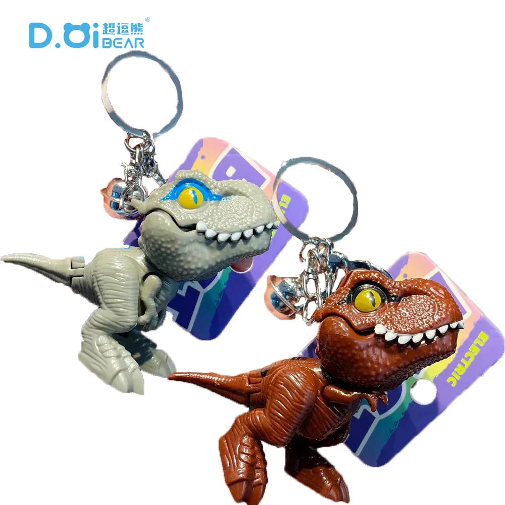 

Little Dinosaur Keychains Backpack Pendant Couple's Bag Pendant Keyrings Exquisite New Accessories Kids Creative Gifts in Stock