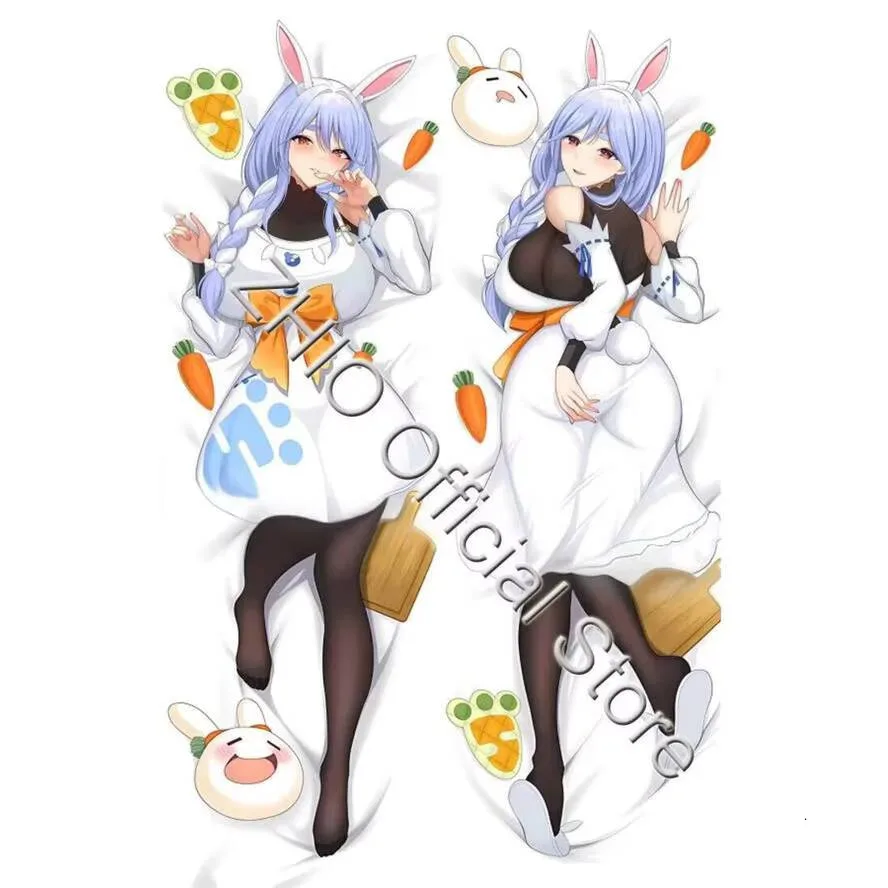 

Usada Dakimakura Vtuber Pekora Waifu подарок 2-сторонний принт петля аниме наволочка для тела чехол подушка Декор для кровати