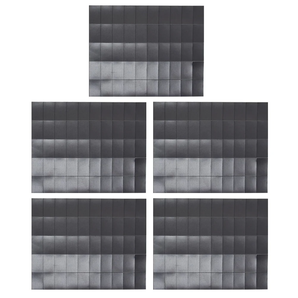 250 قطعة من أوراق مغناطيسية ذاتية الصنع مغناطيس لاصق مرن على الوجهين لبطاقات الصور ولوحة إعلانات الثلاجة للاستخدام المكتبي #6