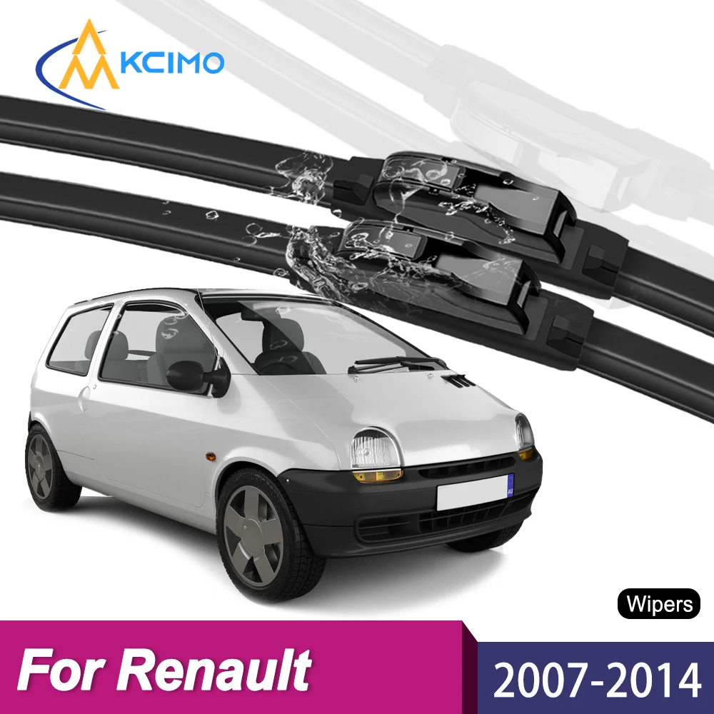 

Quiet & Effective 2PCS Wiper Blades For Renault Twingo II 2007-2014 All-Season Clarity Reduced Noise Smudge-Free