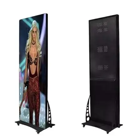 Free Standing Board Digital Poster Mirror Panel Screen p2.5 640*1920mm Led Displays