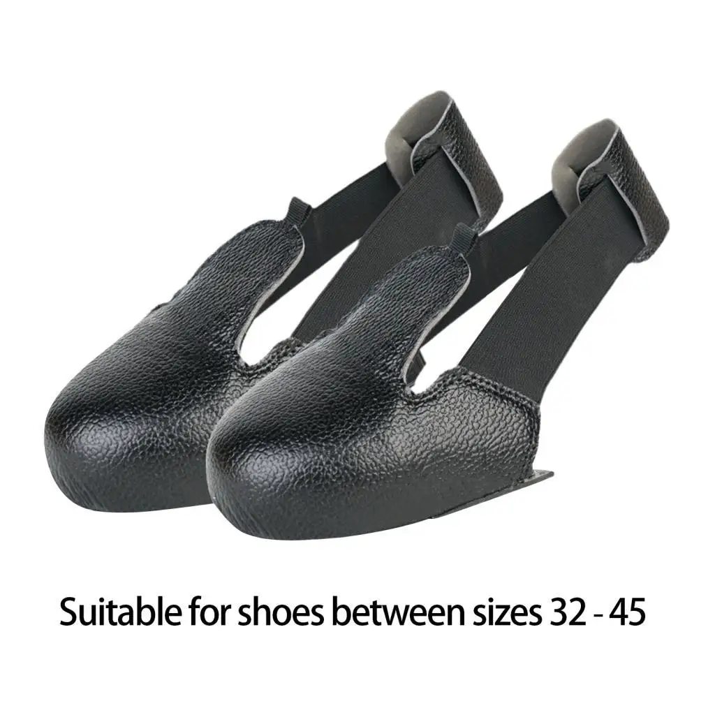 Toe Safety Shoe Covers Universal Leather Anti Smash Protective Footwear for Industrial Work Use