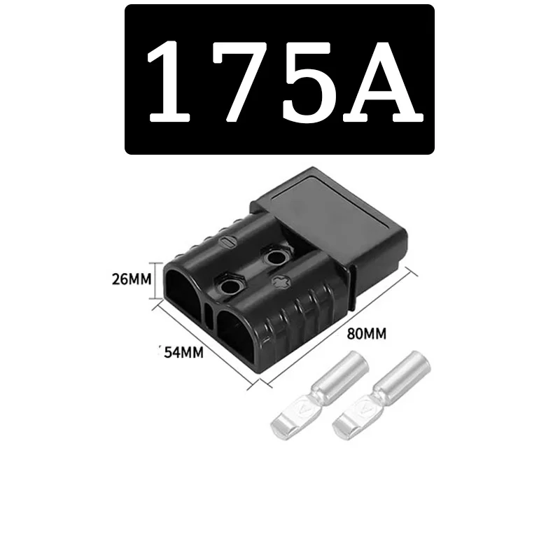 175A 600V 1/0 AWG For Style Plug sb175 Quick Connector Kit forklift battery charging Electric Car Battery Plug image 3