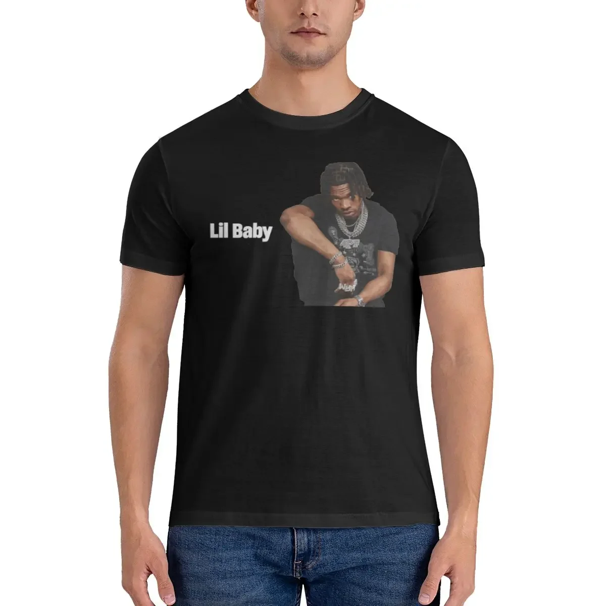 Lil Baby Men's Classic Unisex Cotton T-Shirt for Men & Women, Classic Tee