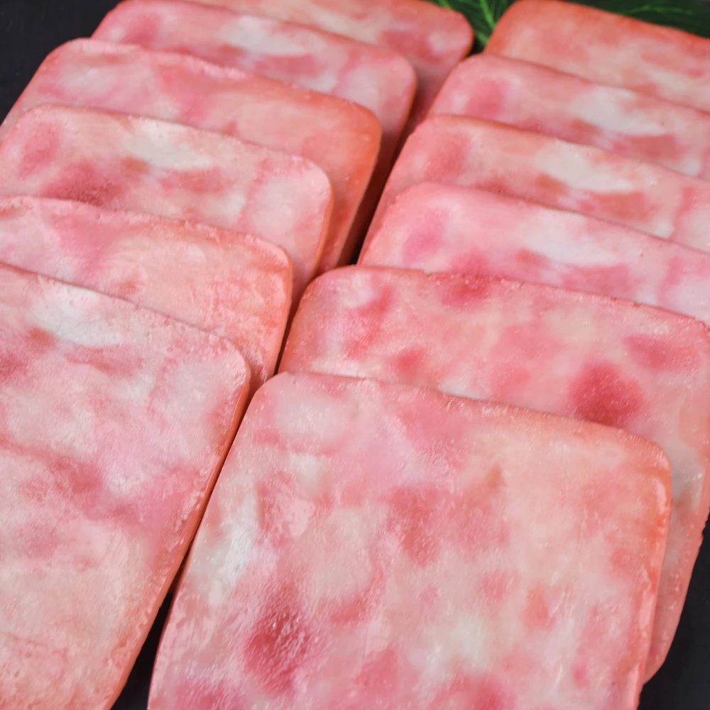 Realistisches gefälschtes geschnittenes Fleisch – einzelnes rohes Rindfleisch/Schweinefleischmodell für die Präsentation von Metzgerladen, Streichwitze, Lebensmittelfotografie und TikTok-Videos – Detail 3