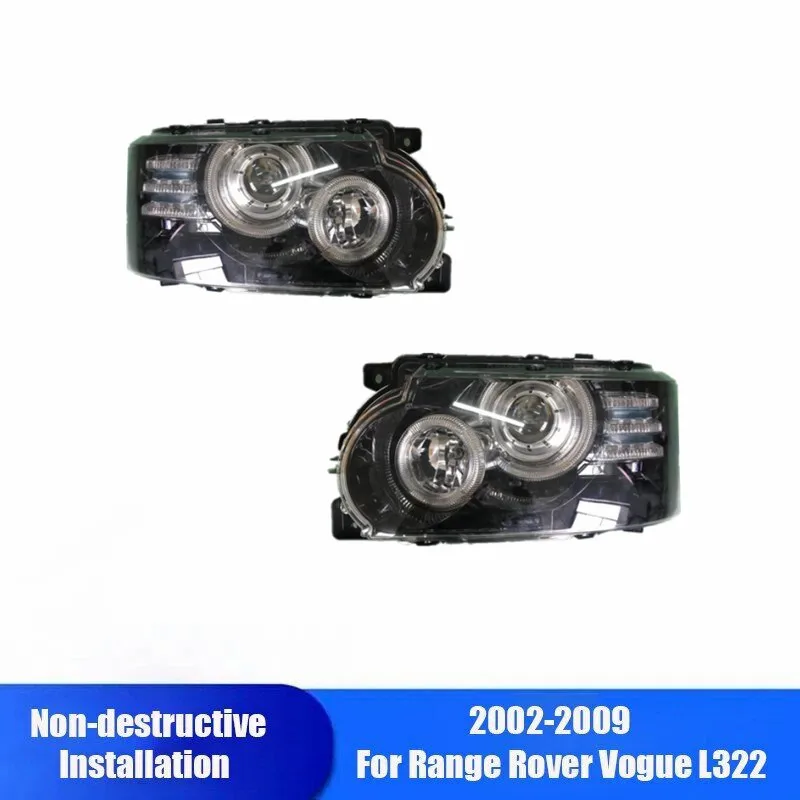 Facelift 2010-2012 L322 Headlight Assembly Front LED Headlamp For Range Rover Vogue 2002-2009 LR010819 LR010825