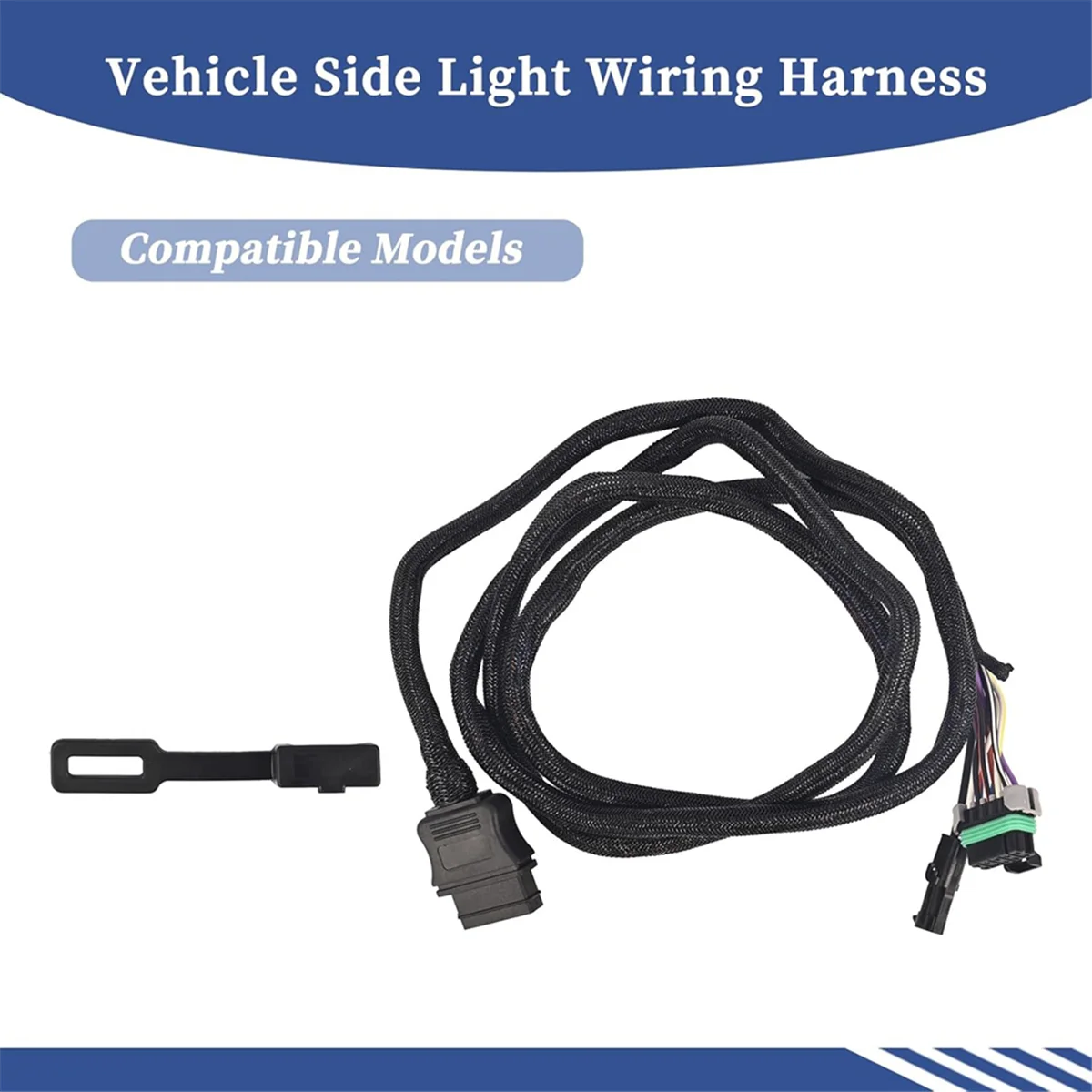 11-контактный жгут проводов бокового фонаря автомобиля с пылезащитным чехлом 22413, 26357 для снежных плов Western Fisher Blizzard -T45C