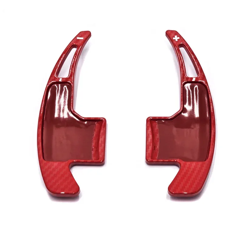 2pcs Car Steering Wheel Paddle Shifter Cover For Ford Mustang 2015 2016 2017 2018 2019 2020 2021 2022 2023 ABS Trim Accessories