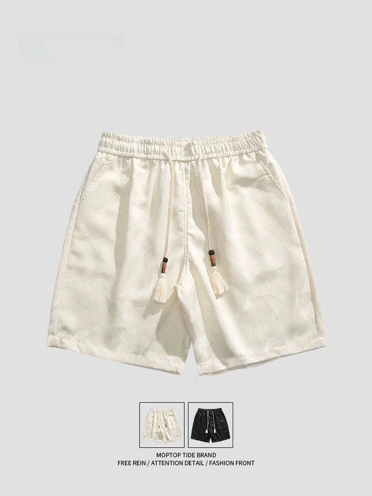 

Мужские легкие быстросохнущие повседневные шорты MMOPTOP свободного кроя, дышащие, летние, модные, из смесового полиэстера, прямого кроя