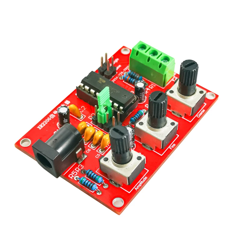 Signal Generator Kit Square Wave Sine Wave Triangular Wave XR2206 Electronic and Electrical DIY Welding Assembly Parts