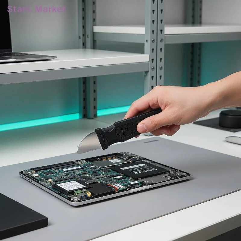 New Ultra Thin Metal Smartphone Screen Knife Disassembly Tool, Tablet Computer Electrical Maintenance Anti-static Scraper