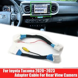 JIAYITIAN Rear View Camera Adapter Cable For toyota Tacoma 2020 2021 2022 2023 Kit Work With Factory Monitor NEW Head Unit