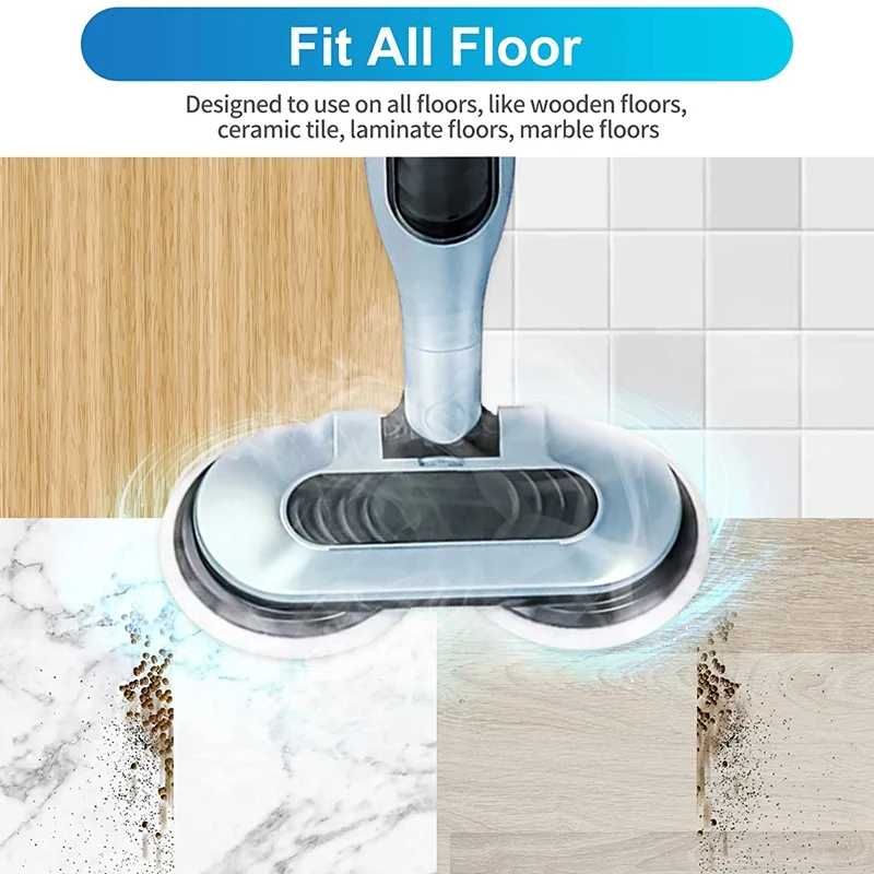 AD-2 قطعة منصات الممسحة استبدال ل القرش S7000 S7001 T2 T21 U6002 البخار وفرك الكل في واحد تنظيف المماسح