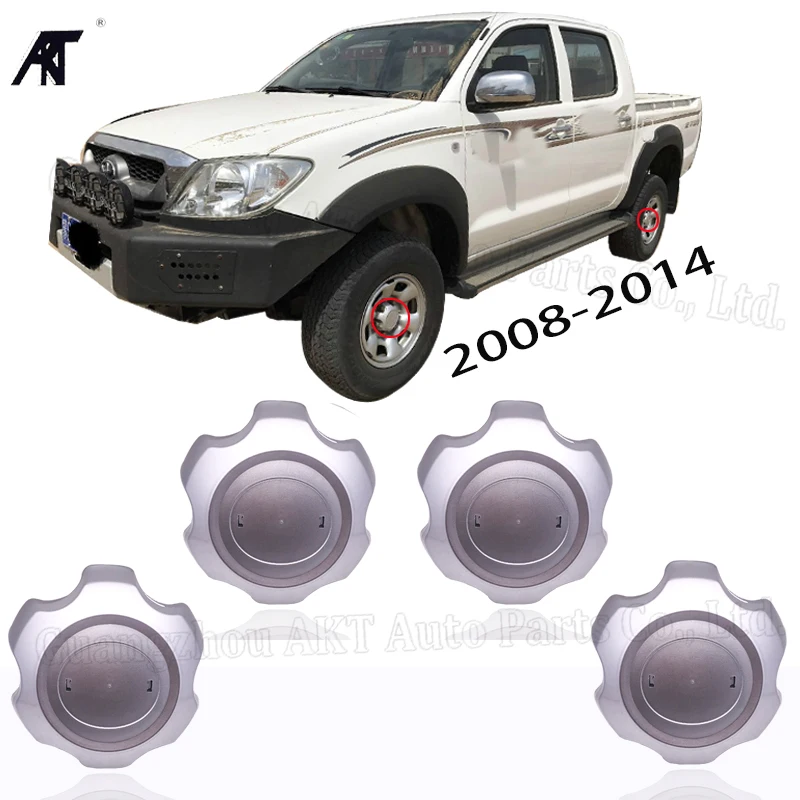 

Набор из 8 предметов фрез для Toyota 2004-2014 HILUX VIGO, без100, колпачки для центра колеса, колпачки ступицы