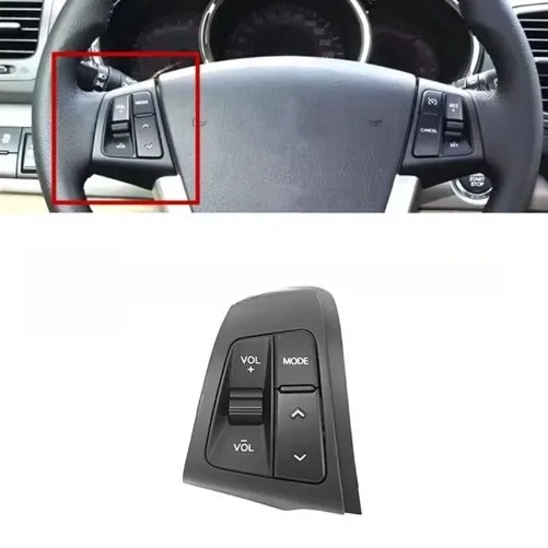 

Replacement Part Steering Switch Car Repair Vehicle Upgrade Black ABS Plastic Wear-resistant Quick Installation