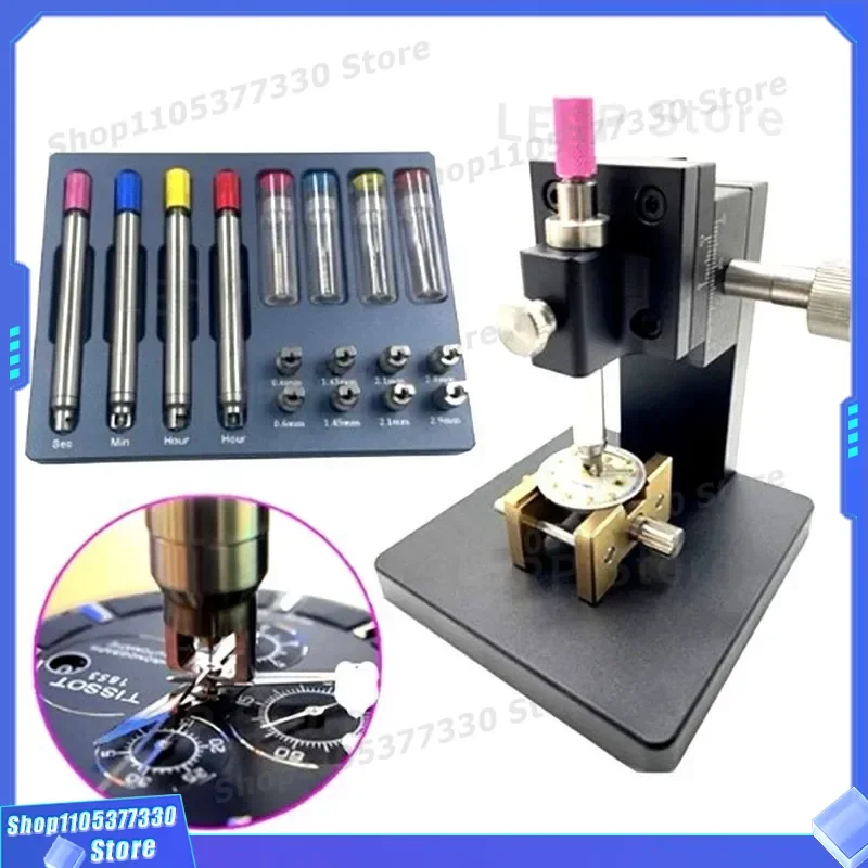 Precision Watch Repair Tool Kit Needle Starter Adjuster for Clock Maintenance Professional Quartz Wristwatch Hand Setter