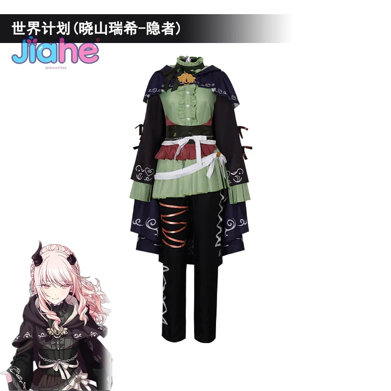 

Akiyama Mizuki Amia mzk hermit аниме PJSK новый косплей костюм для мужчин и женщин Хэллоуин карнавал платье Лолиты полный комплект униформа