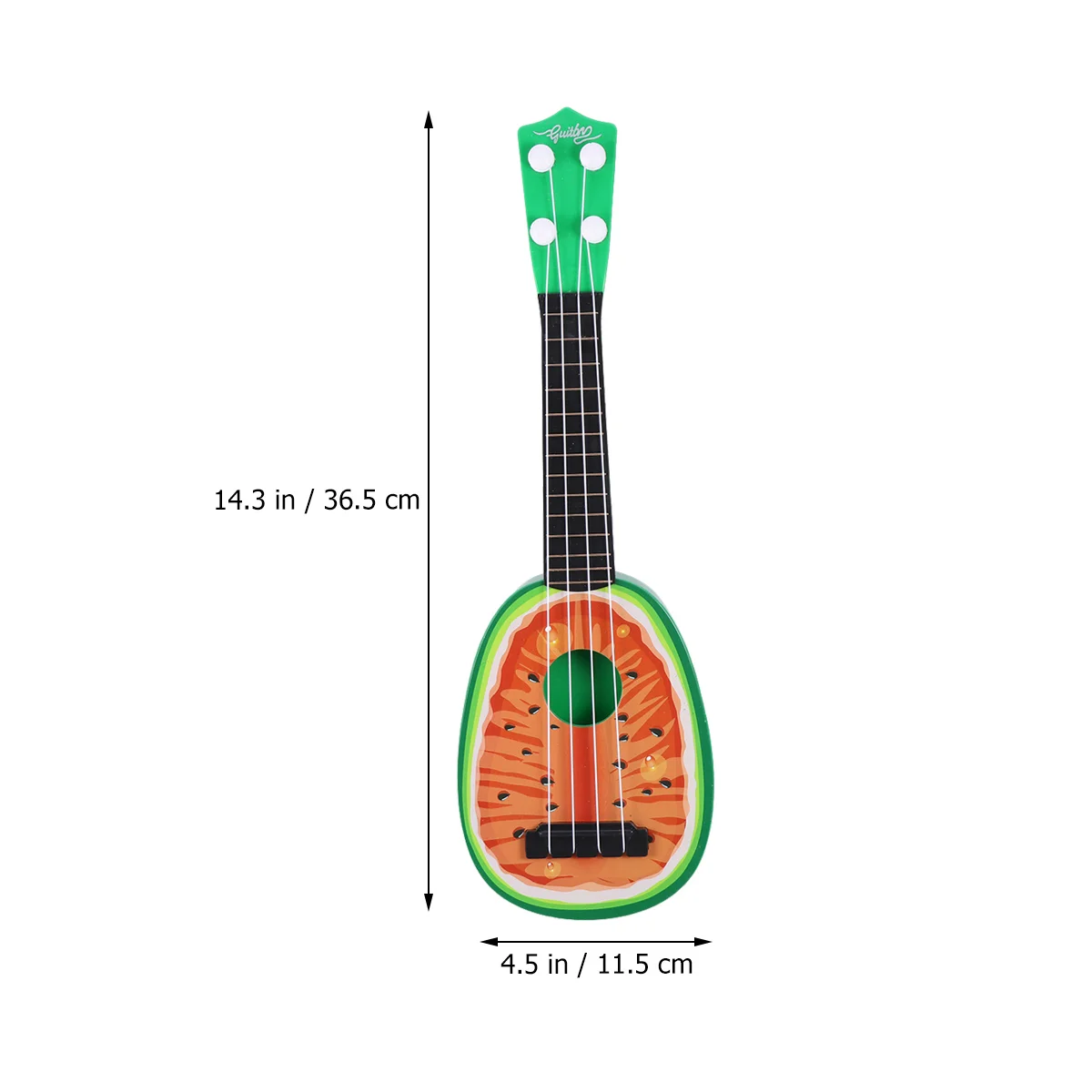 Music Instrument Guitar Toy Musical Instruments Toys Mini Fruit Kids Ukulele Green Child