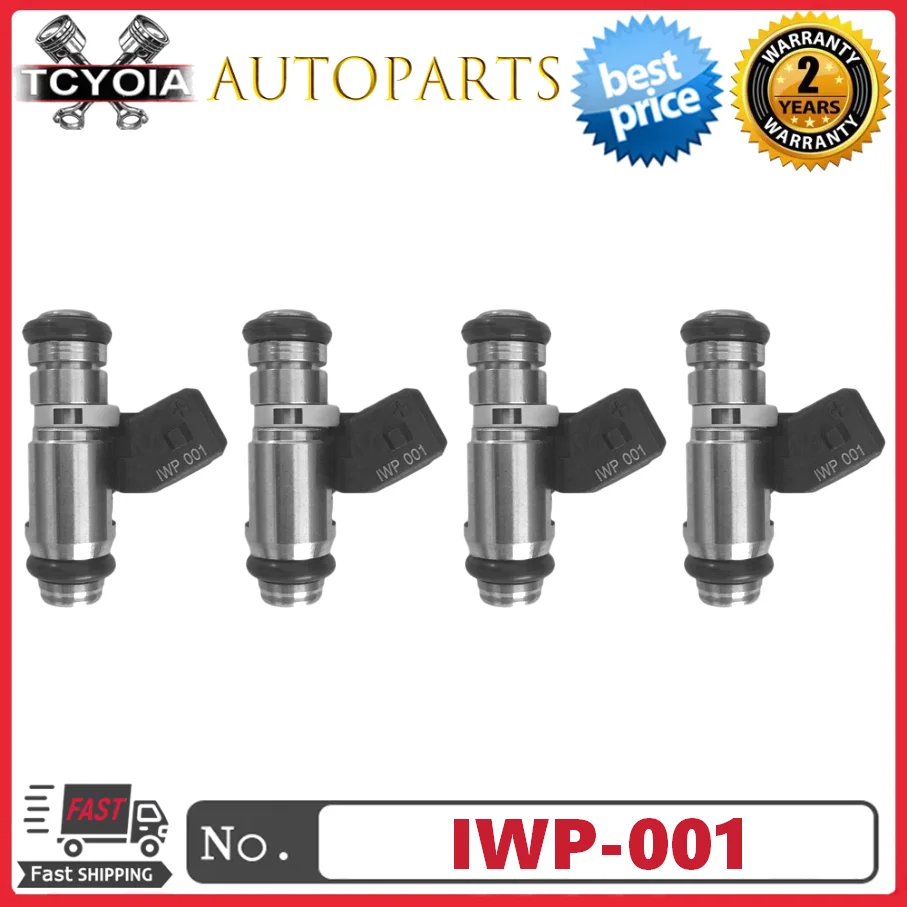 4pcs/lot Fuel injectors IWP-001 50101102 71719037 7751313 For Fiat Brava Bravo Marea Palio Siena Strada Lancia Delta 1.6L 16V