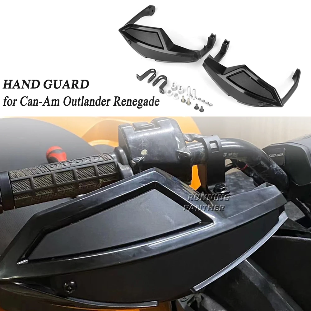 for Can-Am Outlander 450 500 650 800 1000 Renegade DS G2 G2L G2S ATV Hand Guard Wind Deflector Handlebar Protector Kit